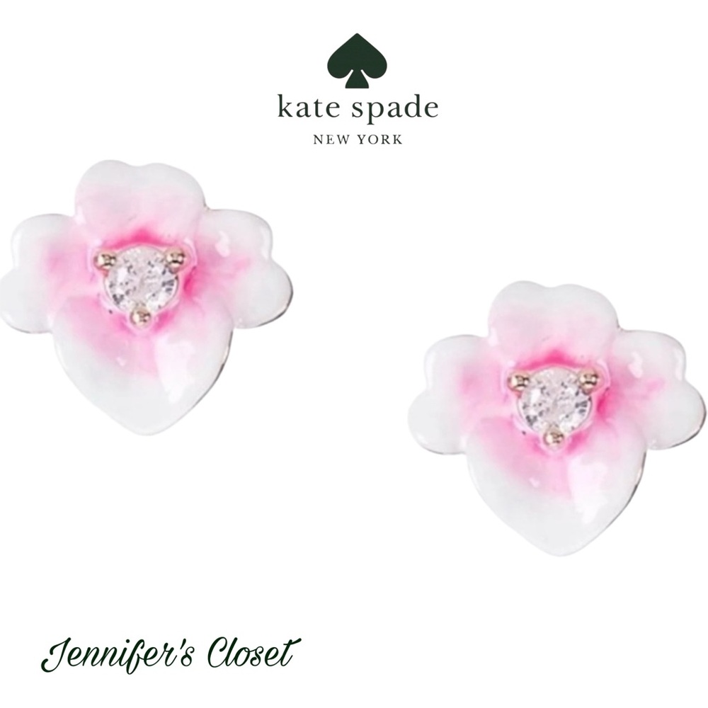 Kate Spade Flower Stud Earrings / NWT
